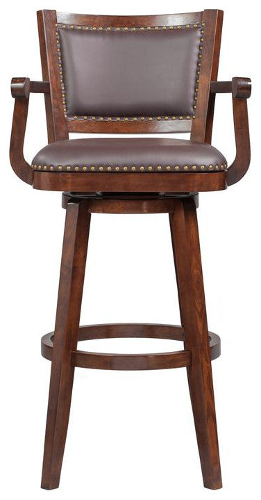 Broadmoor Swivel Extra Tall Barstool [Cappuccino]
