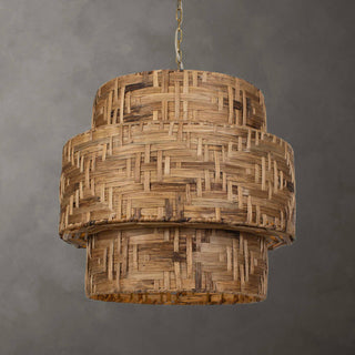 Uttermost Water Hyacinth 4 Light Woven Pendant