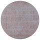 Ahgly Company Indoor Round Mid-Century Modern Area Rugs, 4' Round