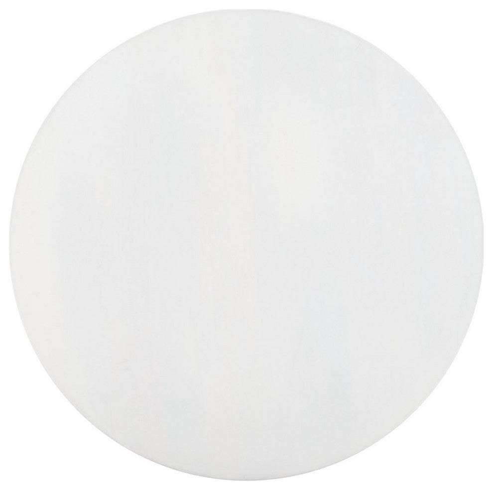 Safavieh Kaydix Round Coffee Table, White Washed, White Washed