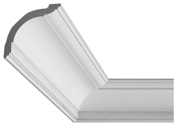 Orac Decor Plain Duropolymer Crown Moulding, Flexible Moulding