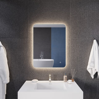 ANZZI 32" x 24" LED Back Lighting Bathroom Mirror With Defogger