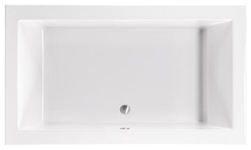 Undermount Soaking Bath White 72x42x22