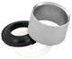 Lavatory Drain Mounting Spacer Ring for Thin Sinks, Satin Nickel