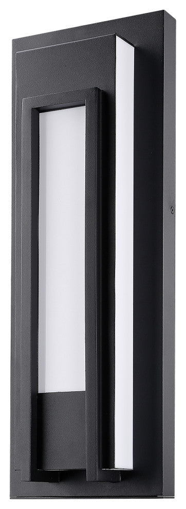 Zlite 520M-BK-LED 1-Light Outdoor Wall Sconce, White