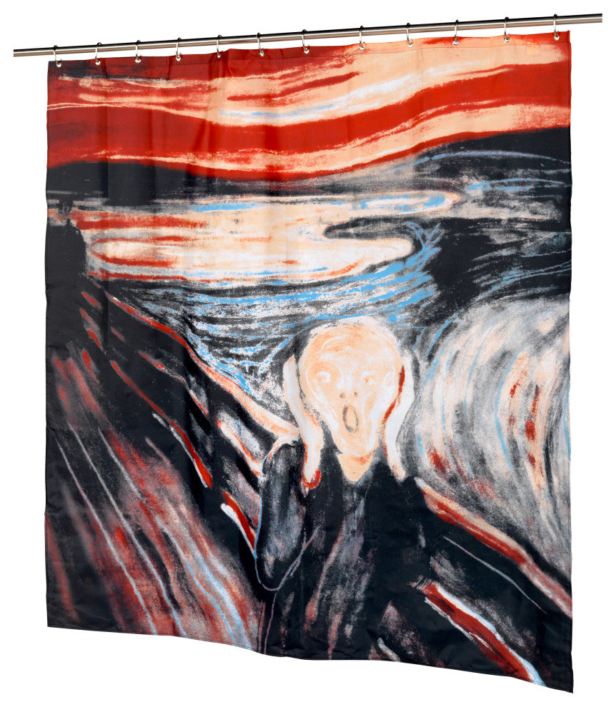 "The Scream" Museum Collection Fabric Shower Curtain