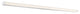 Slim Nightstick 60" LED Bathroom Vanity & Wall Light 3000K, Brushed Aluminum