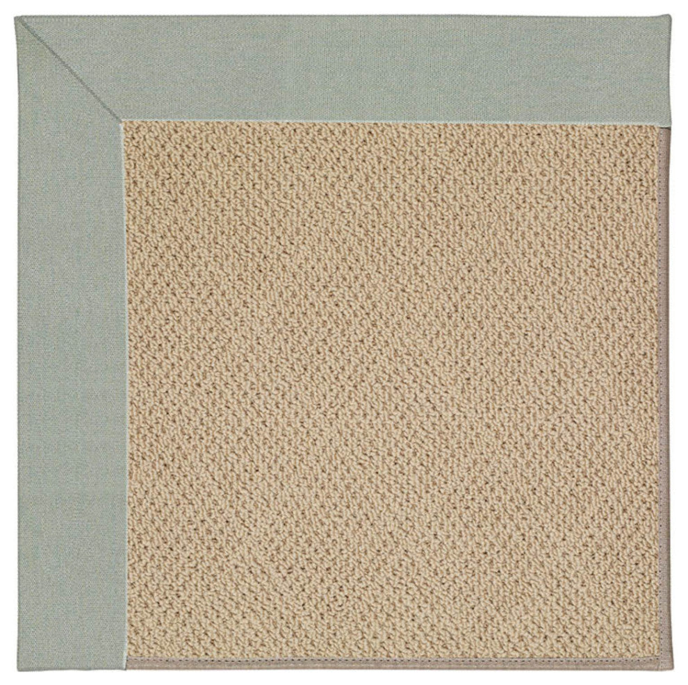 Capel Zoe-Cane Wicker Marine Blue 1990_427 Machine Tufted Rugs - 12'  X 15'