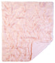 Faux Fur Throw Blanket, Mongolian Long Hair Pink