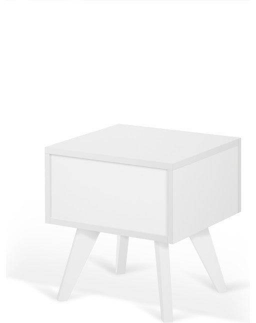 Mara Night Stand, Pure White