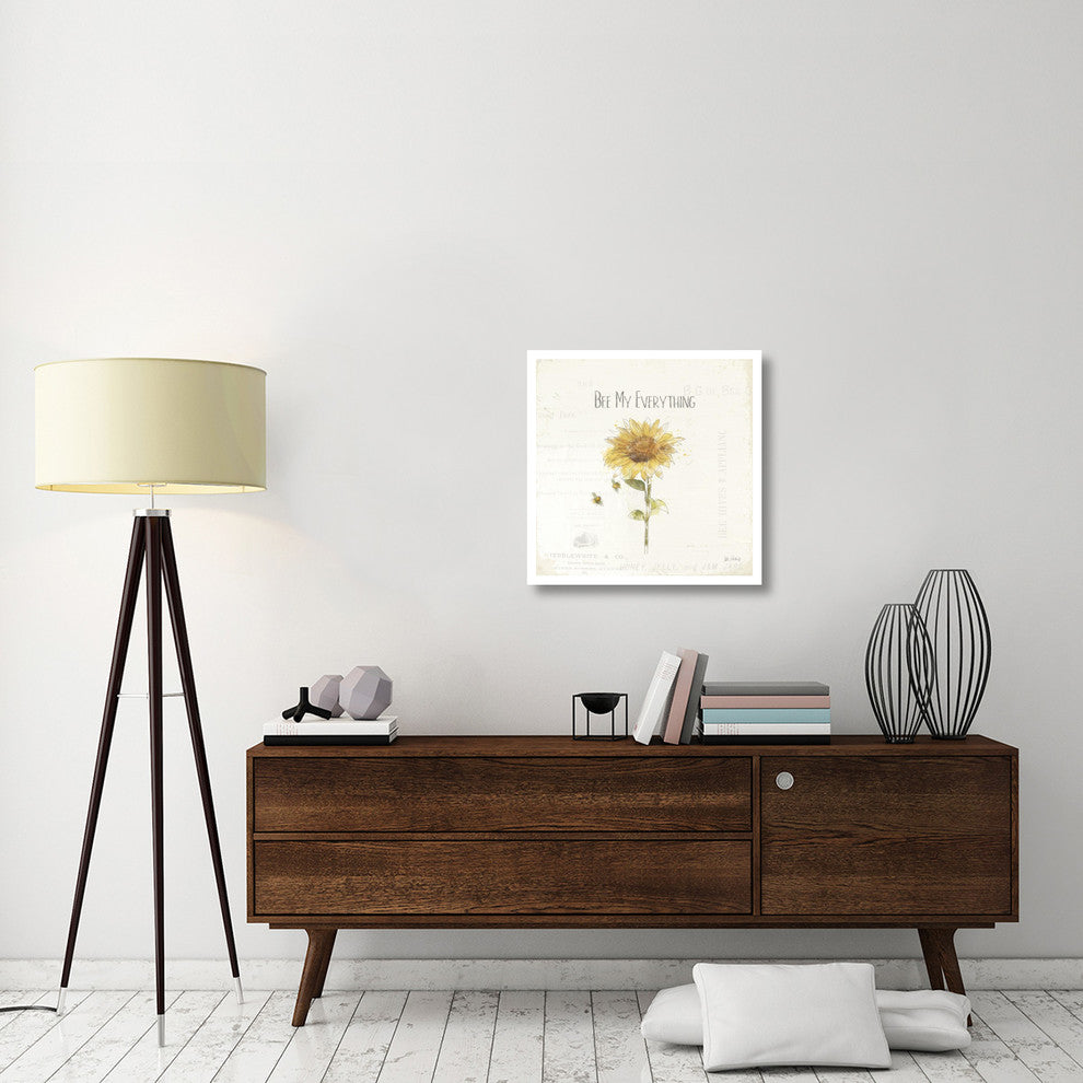 "Bee and Bee IV" Digital Paper Print by Katie Pertiet, 26"x26"