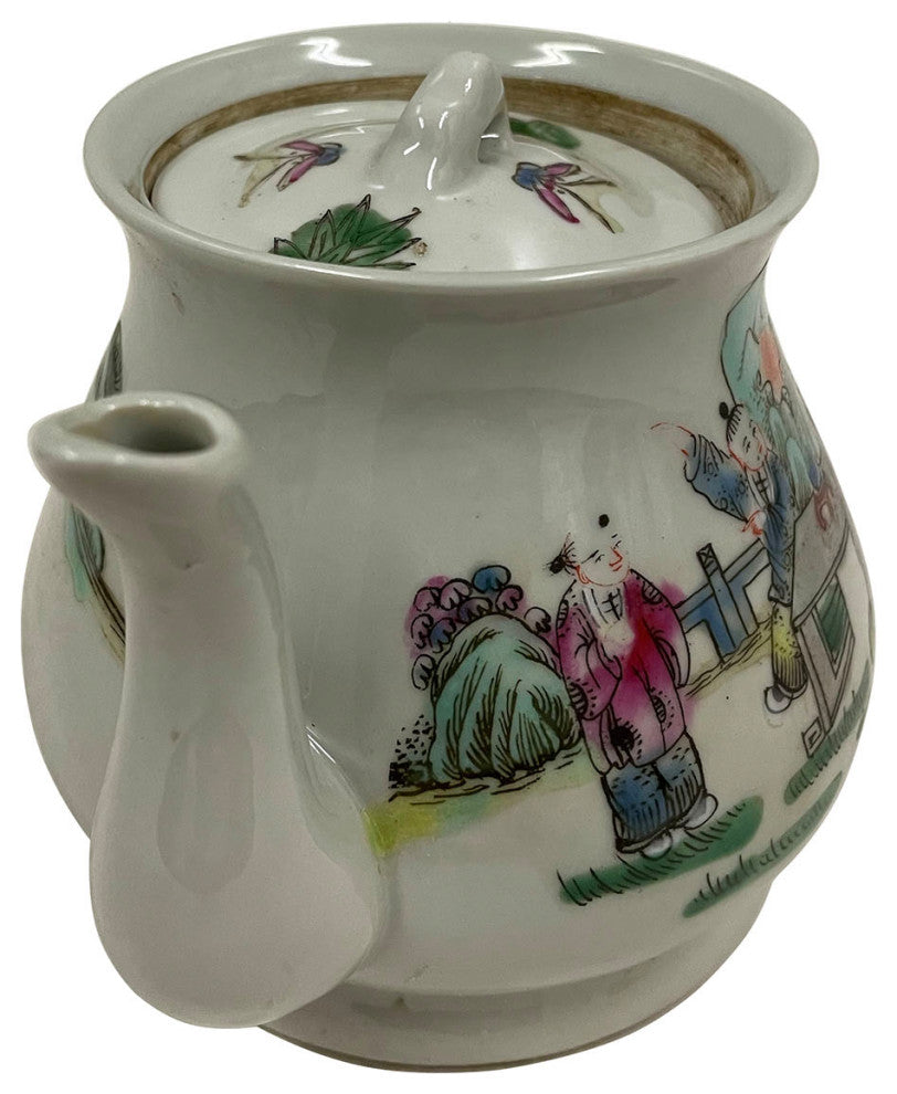 Consigned Antique Chinese Porcelain Teapot