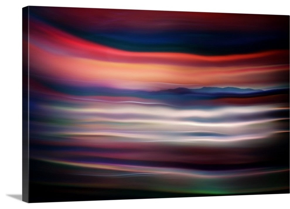 "Distant Land" Wrapped Canvas Art Print, 48"x32"x1.5"