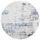Ahgly Company Indoor Round Mid-Century Modern Area Rugs, 7' Round