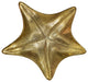 Handmade Decorative Aluminium Tray, Gold Color Coated