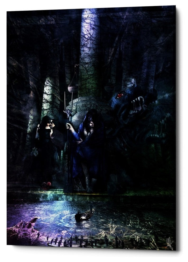 Cortesi Home "Hades" by Mario Sanchez Nevado, Giclee Canvas Wall Art, 40"x60"