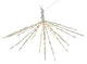Vickerman 160-Lights Warm White 24" Silver Twinkle Starburst, 20 Twinkle Bulbs
