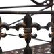 Fleur de Lis Wall Planter Set, Rusty Finish
