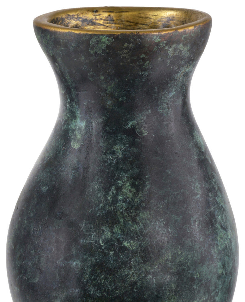 Luganzo Small Bronze Vase