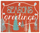 "Seasons Greetings" Digital Paper Print by Mary Urban, 26"x22"