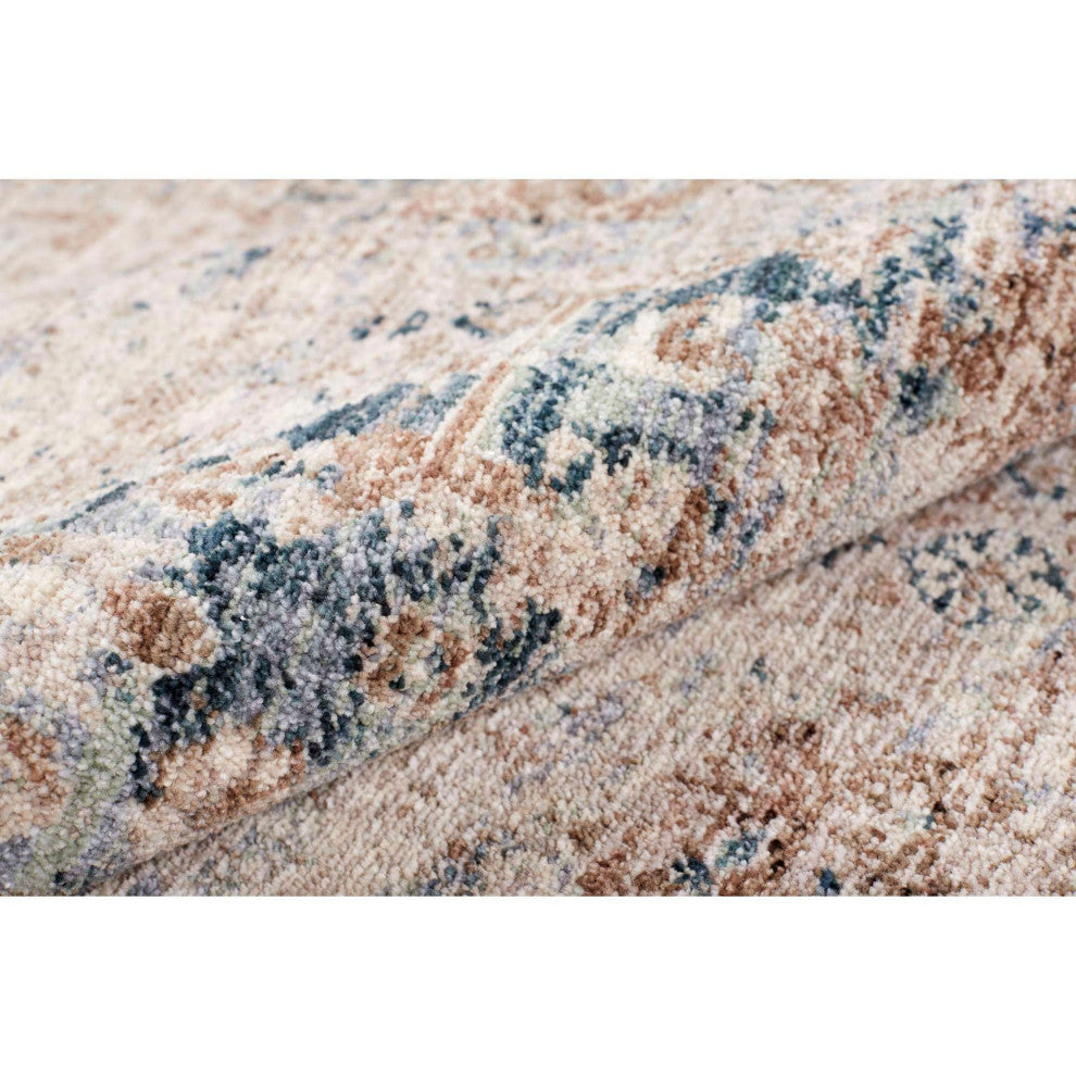 Heirloom Medallion Area Rug - Blue, 7'6"