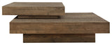 Uttermost - 24400 - Coffee Table - Rustic Planes - Solid Wood