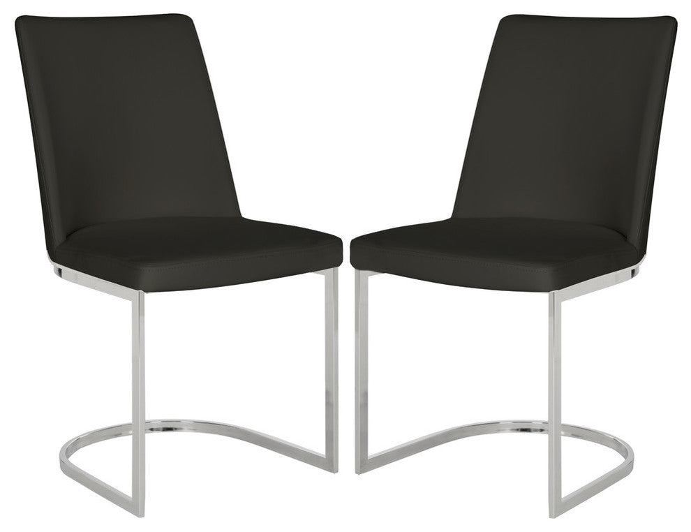 Safavieh Parkston Side Chairs, Set of 2, Black