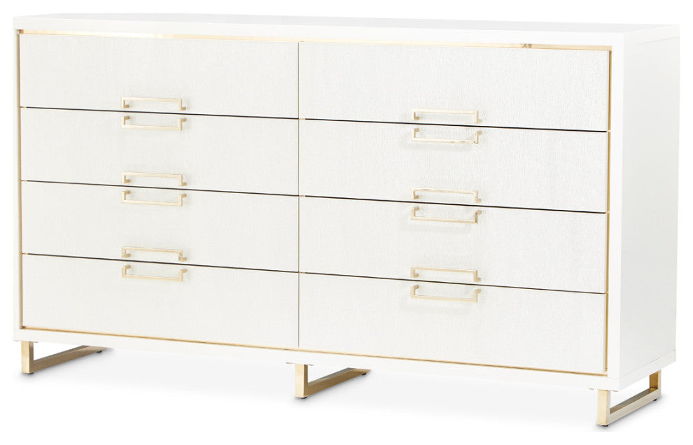 Palm Gate Dresser, Cloud White