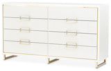 Palm Gate Dresser, Cloud White