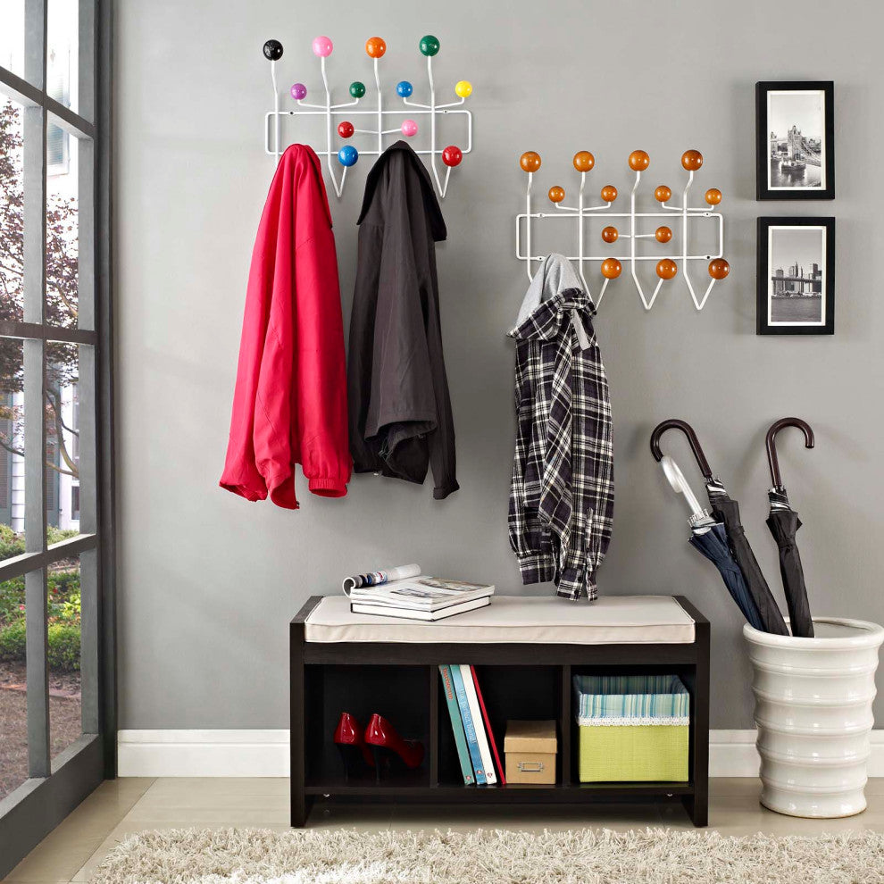 Gumball Coat Rack - Caramel