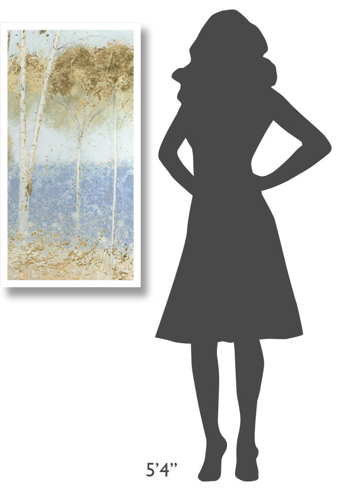 "Summer Birches IV" Digital Paper Print by James Wiens, 20"x38"