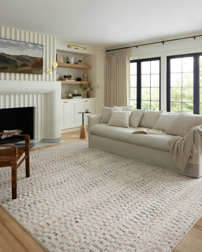 Loloi II Kamala Grey / Multi 2'-3" x 3'-10" Accent Rug