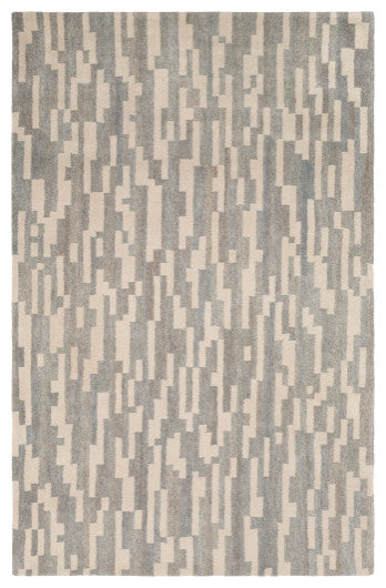Surya Pyrenees PYR-1001 8'x10' Rug, Camel/Khaki/Sea Foam/Denim