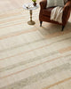 Chris Loves Julia x Loloi Chris Natural / Multi 2'-6" x 11'-6" Runner Rug