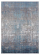 Weave & Wander Lindstra Rug, Blue/Silver Gray, 6ft-6in x 9ft-6in Rug