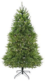 9' Pre-Lit Northern Pine Full Artificial Christmas Tree, LED Lights, Warm Clear