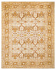 Eclectic, One-of-a-Kind Hand-Knotted Area Rug Ivory, 9' 2" x 11' 4"