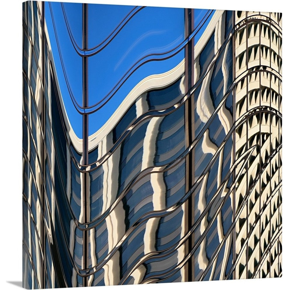 "Windows II" Wrapped Canvas Art Print, 24"x24"x1.5"