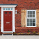 Z Board and Batten Exterior Shutters Pair, Unfinished, 72"