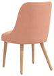 Dining Chair, Linen Apricot