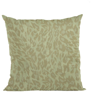 Stonewash Cheetah Embroidery Luxury Throw Pillow, Double sided 20"x26" Standard
