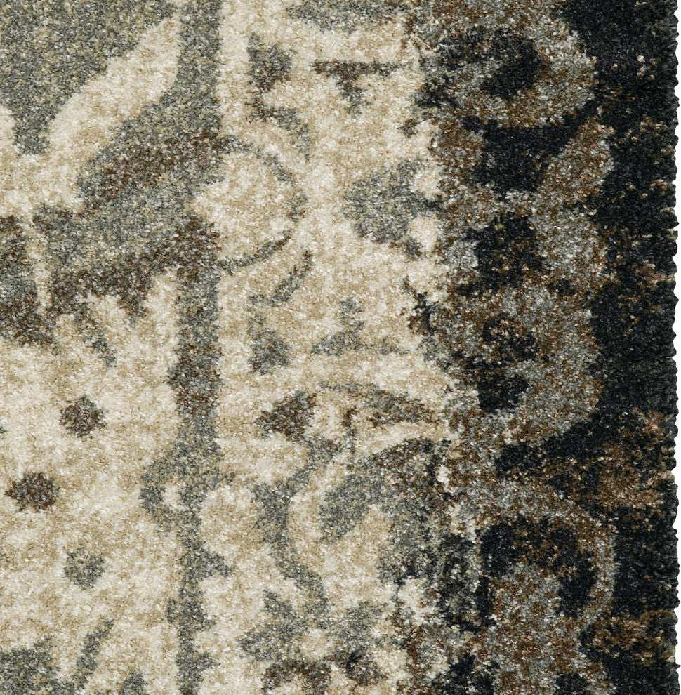 Bennett Area Rug, Gray, 5''3" x 7''4"