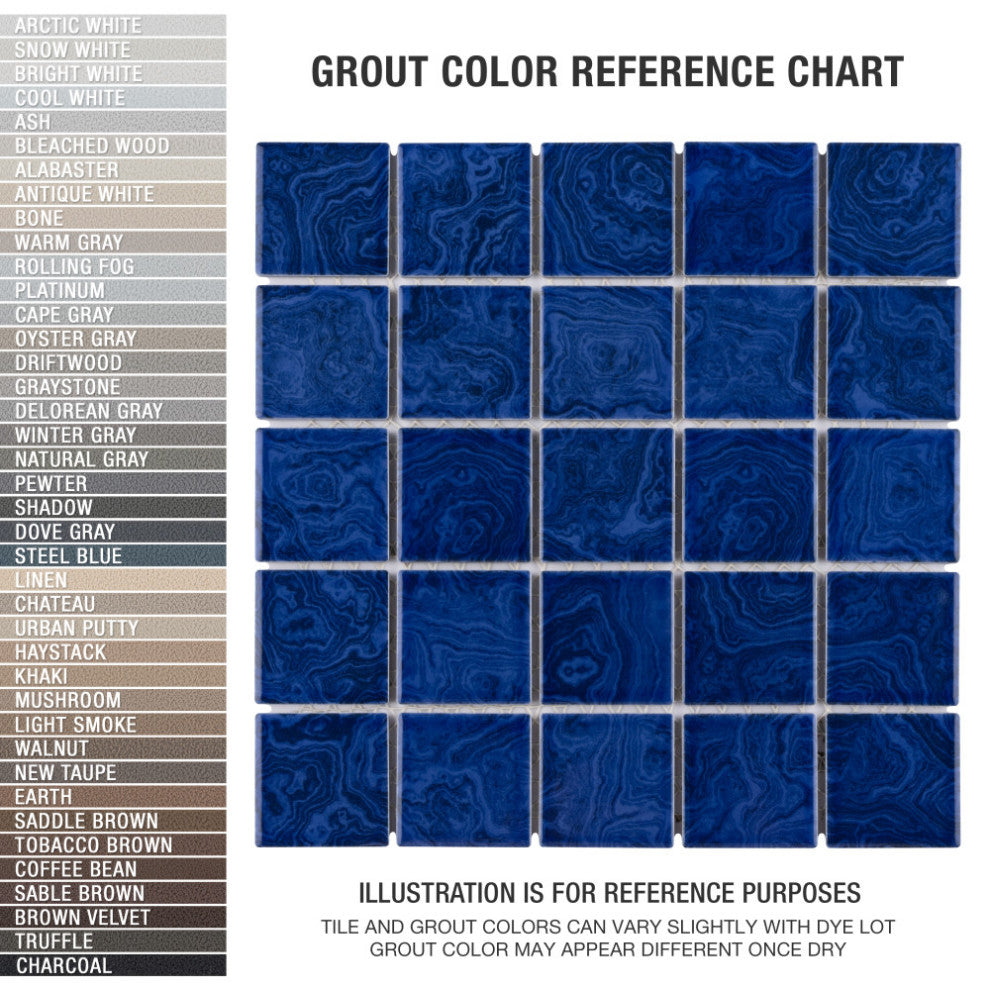 Resort Marine Blue Porcelain Floor and Wall Tile