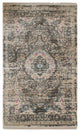 Machine Made Polyester Durable Indoor Outdoor Washable Oriental Pattern Footmat