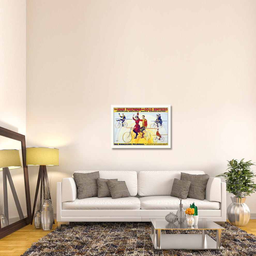 America's Greatest Shows Consolidated, The Miraculous Melrosas, 40x29