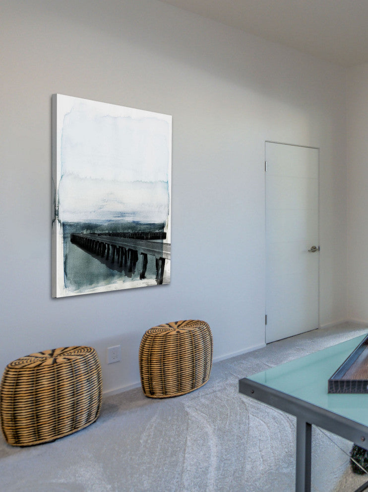 "Wharf" Fine Art Canvas Print, 16"x24"