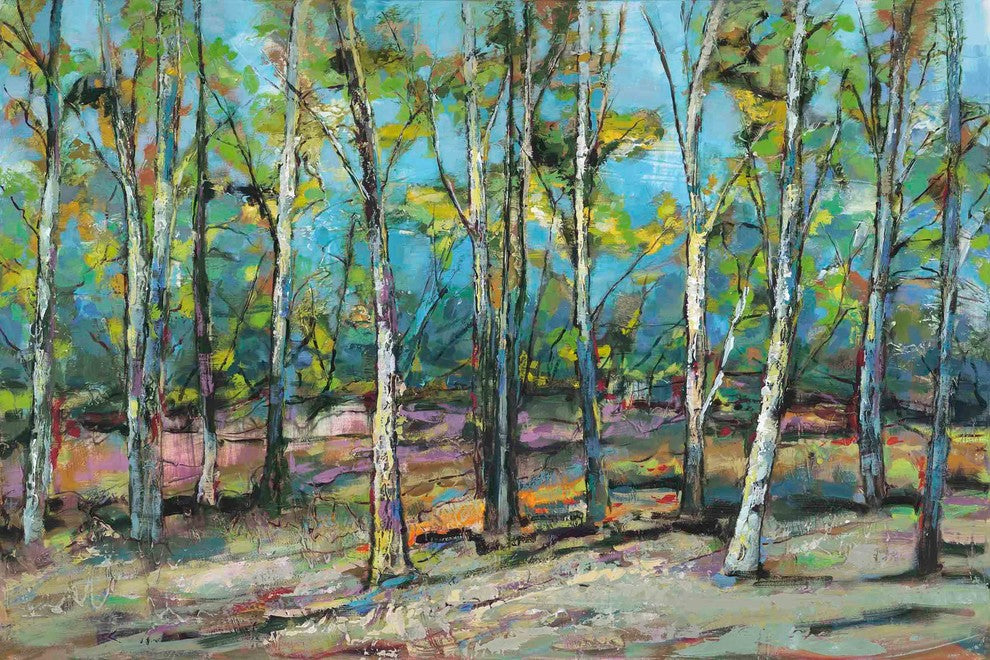 "Sunlit I" Painting Print on Wrapped Canvas