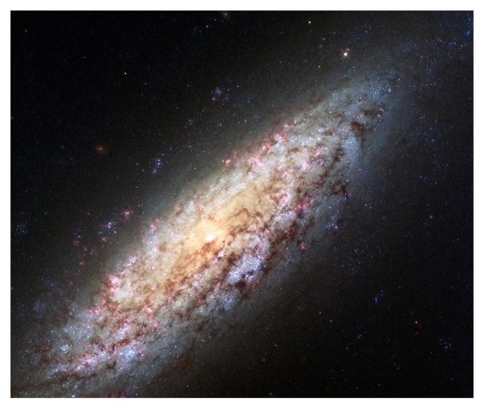 "Spiral Galaxy NGC6503" Digital Paper Print by NASA, 32"x27"