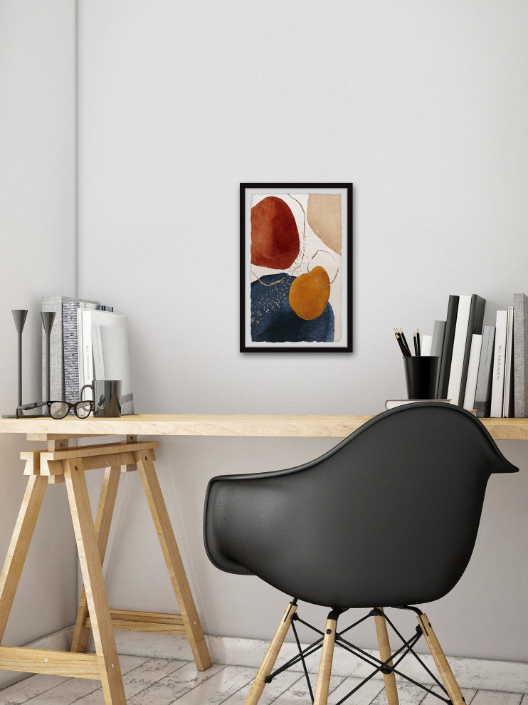 "Bright Surprise" Framed Painting Print, 24x36