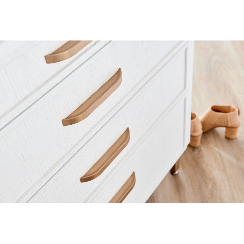 Jeffrey Alexander 484-128160SBZ Elara Cabinet Pull, Satin Bronze